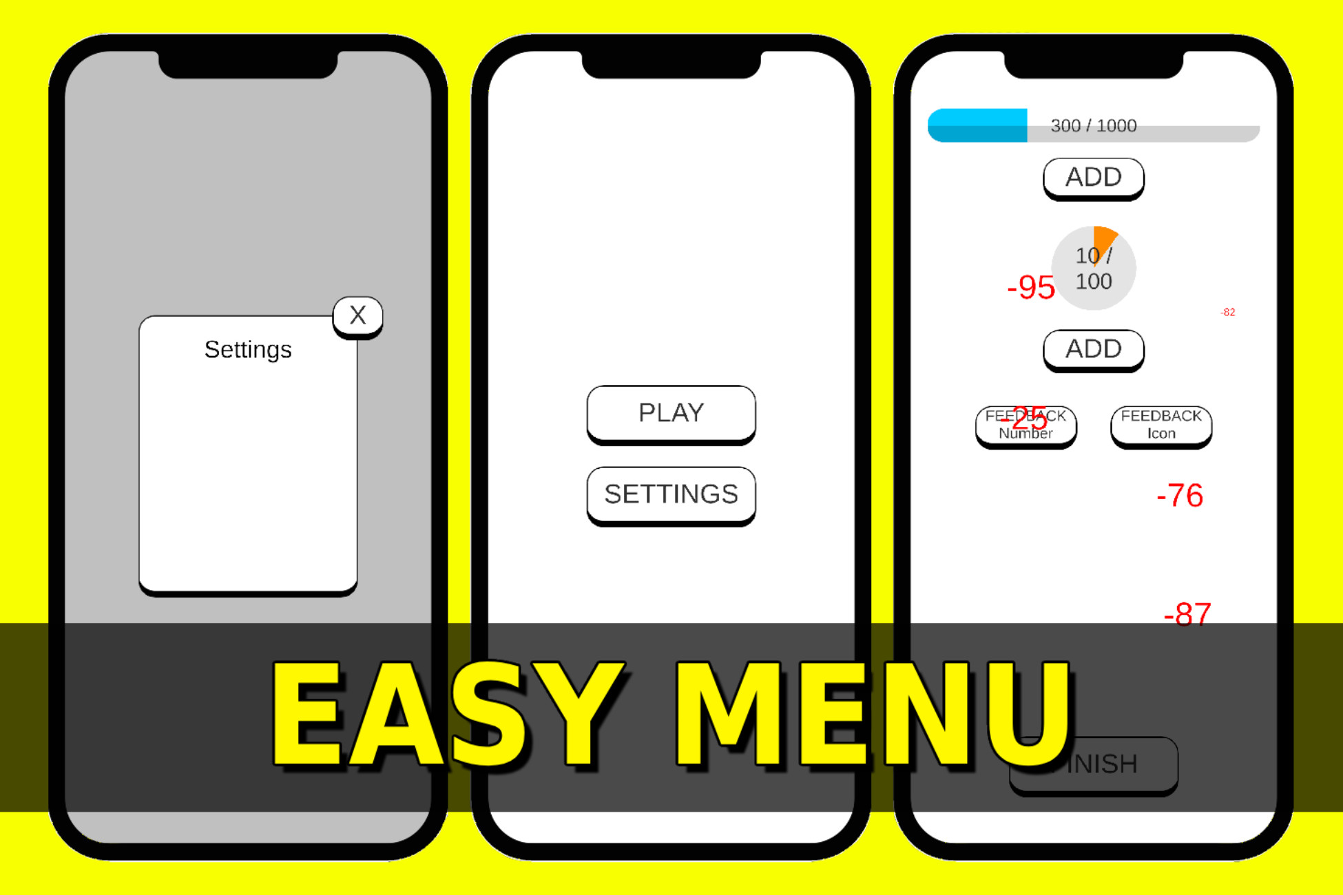Easy Menu - Modular UI System for Games | GUI Tools | Unity Asset Store