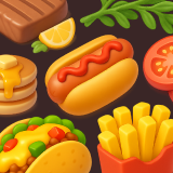 Kitchen Cooking Icons Pack Food Ingredients Dishes and Cafe UI Elements
