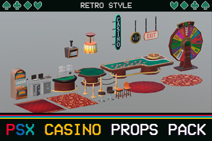 PSX Casino Props Pack