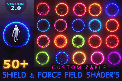 Shield Hologram Shader PRO