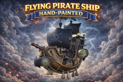 Flying Pirate Ship