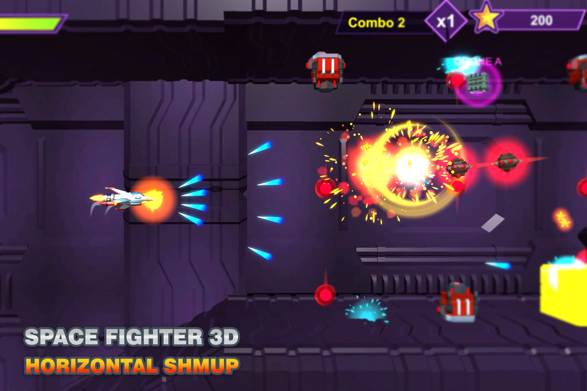 Space Fighter 3D - Game Template
