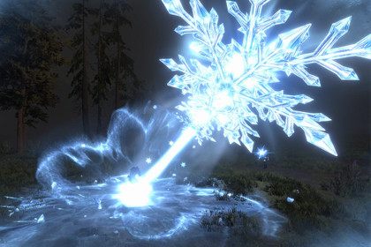 Realistic RPG ice and snow effects set