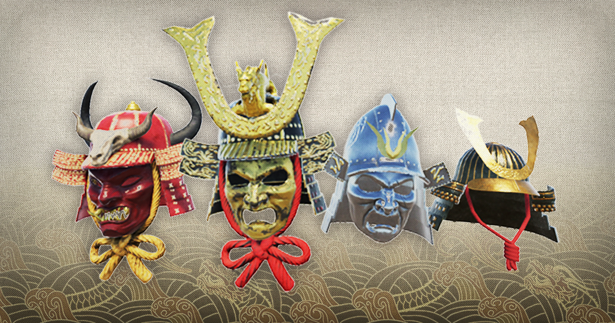 Samurai Props Samurai Helmet Part2 | 3D Props | Unity Asset Store