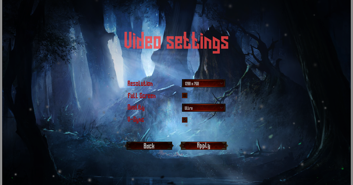 Game Main Menu | GUI Tools | Unity Asset Store
