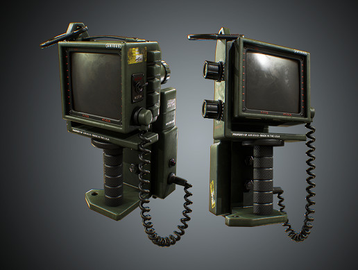 AAA PBR Motion Tracker | 3D Props | Unity Asset Store