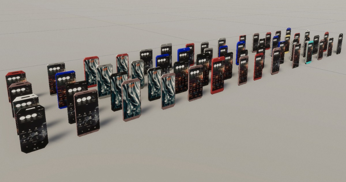 Mobile_Phones (2013-2016) | 3D Electronics | Unity Asset Store