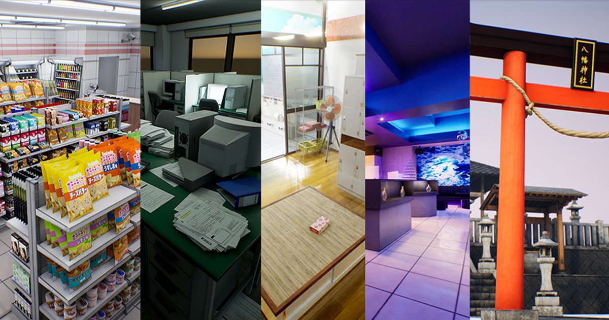 Japanese Collection #1 | 3D Environments | Unity Asset Store