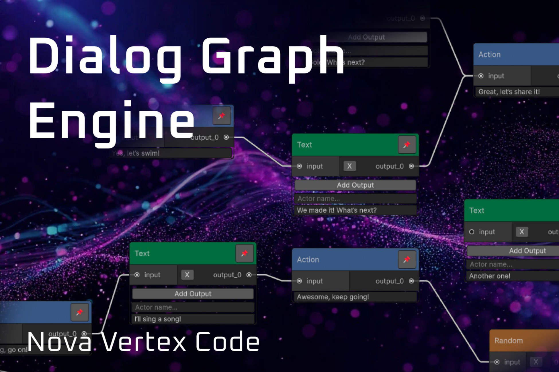 Dialog Graph Engine by NovaVertexCode