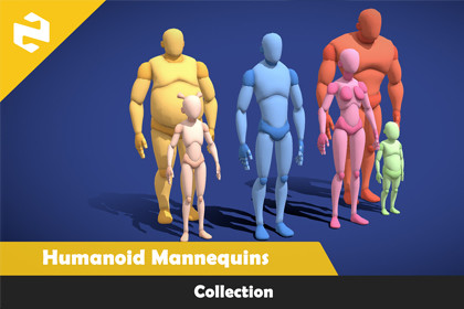 Humanoid Mannequins Collection