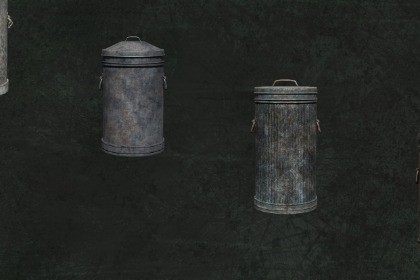 Trash Can Series MetalBinCollector G1 - N1