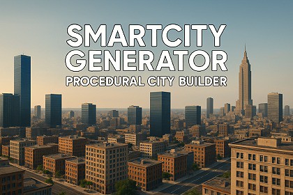 SmartCity Generator - Procedural City Builder