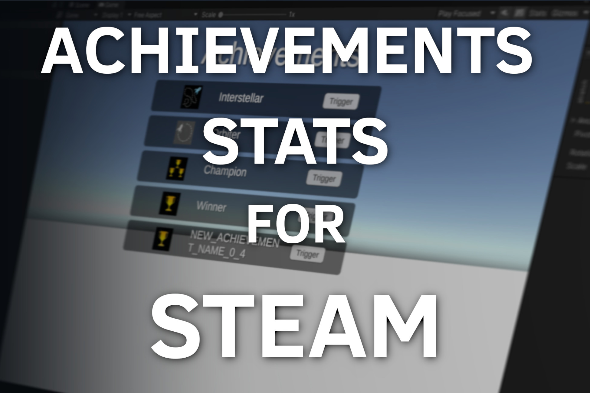 Achievements & Stats for Steam | Integration | Unity Asset Store