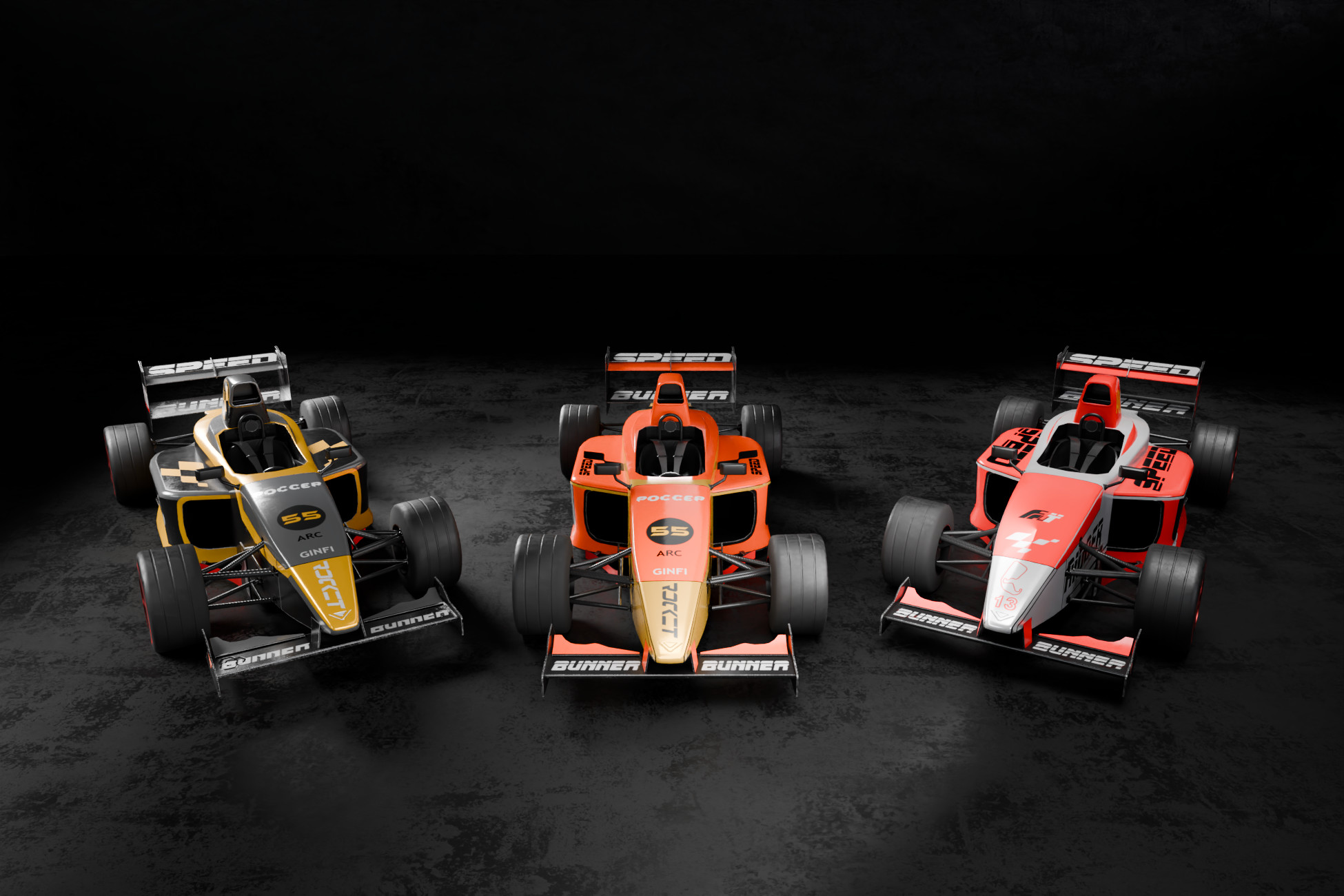 3D Racing Car 3 | 3D Land | Unity Asset Store