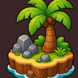 Tropical Survival Coastal Fishing Crafting Resources Icons Pack