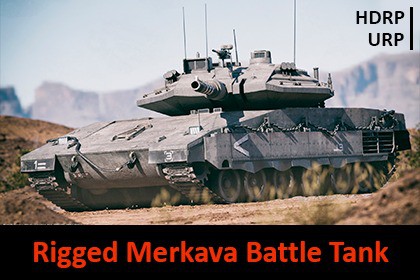 Tank Rigged Merkava Mk4