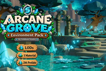 Arcane Grove – Environment Pack by Soldium