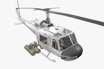 UH-1C Blank Livery Static