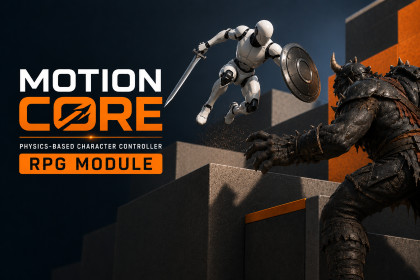 MotionCore RPG- Physics Character Controller for RPG Games