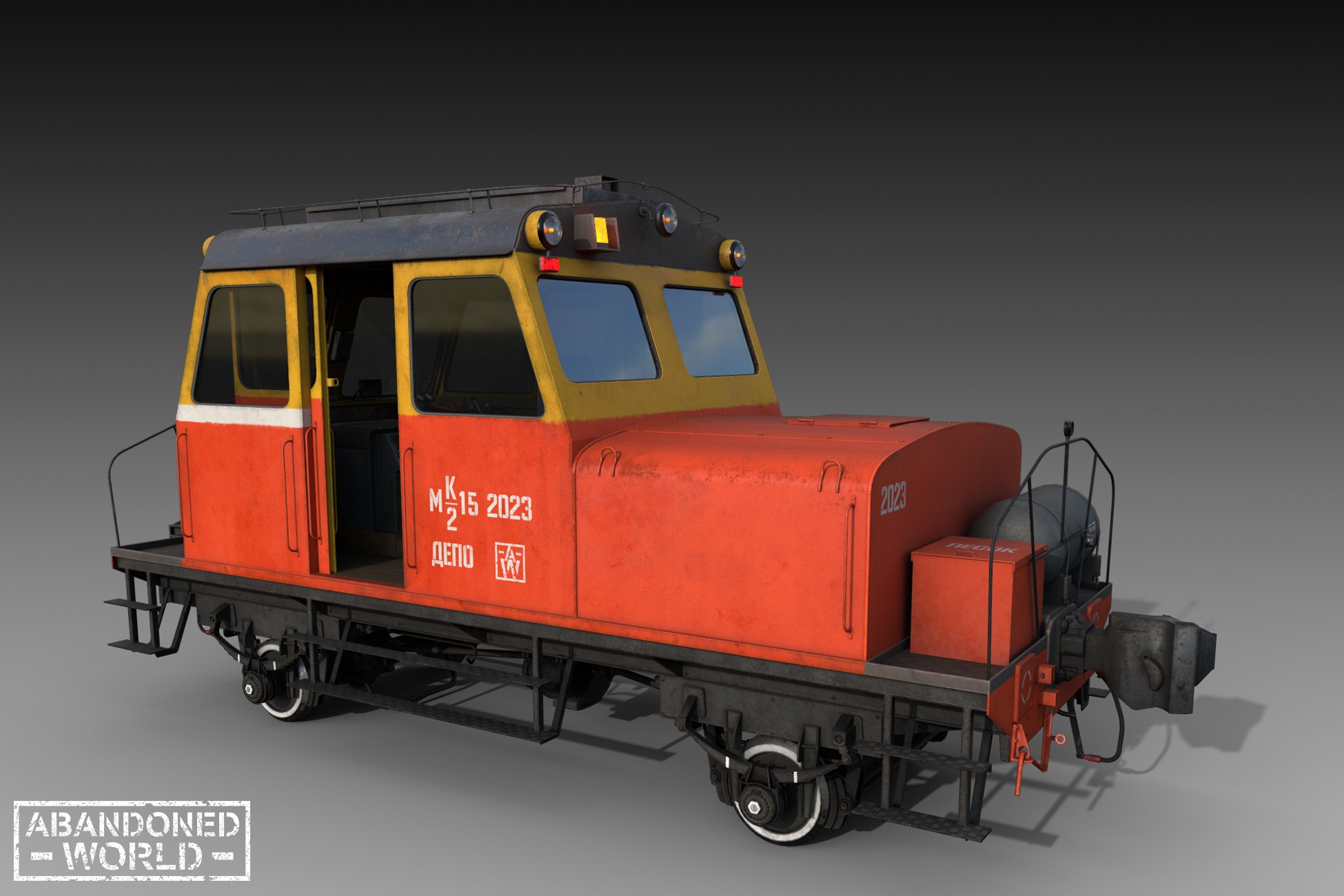 Railroad Trolley | 3D Vehicles | Unity Asset Store