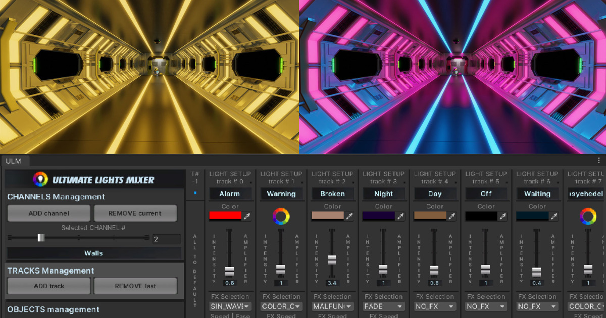 Ultimate Lights Mixer | VFX Shaders | Unity Asset Store