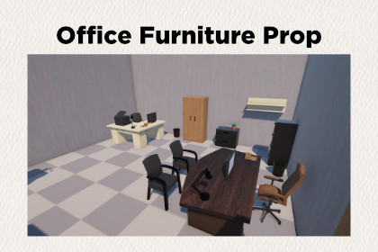 Stylized Office Furniture Pack