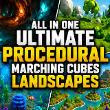 All in One Ultimate Procedural Marching Cubes Landscapes