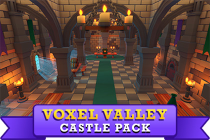 Voxel Valley Low Poly Modular Castle Pack