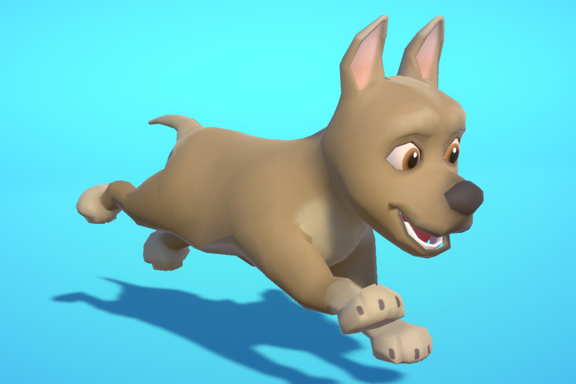 Unity Chain Dog Animated Dog Character Stylized Low Poly | 3D Animals | Unity Asset Store