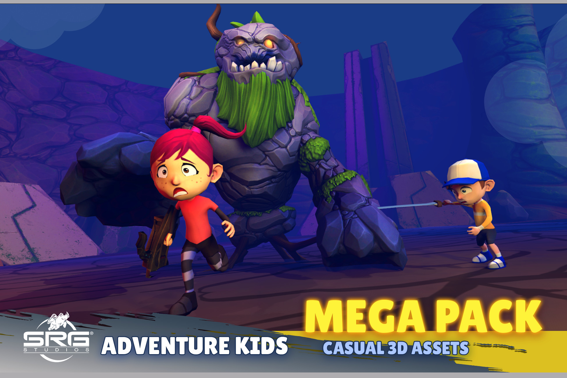 Rpg Kid Adventure Kids - Casual Action RPG Mega Pack | 3D Characters | Unity ...