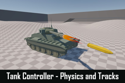 Tank Controller - Physics and Tracks System