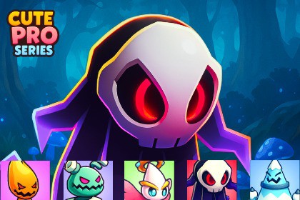 Icons For Monsters Ultimate Pack 06 Cute Series