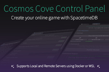 Cosmos Cove - Create MMOs with SpacetimeDB
