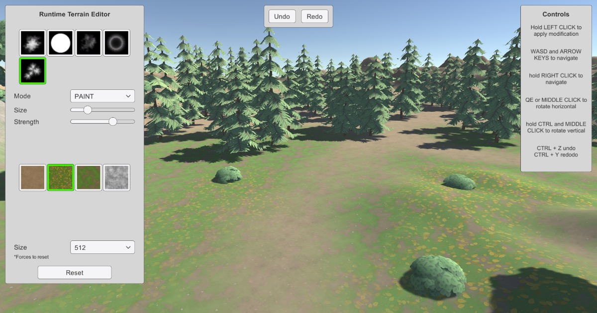 Creating Terrain Unity Runtime Terrain Editor | Terrain | Unity Asset Store