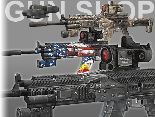Assault Rifle - MOD | 3D Guns | Unity Asset Store