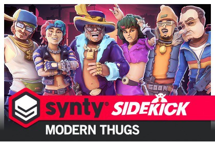 Modern Thugs - Sidekick Modular Characters by Synty