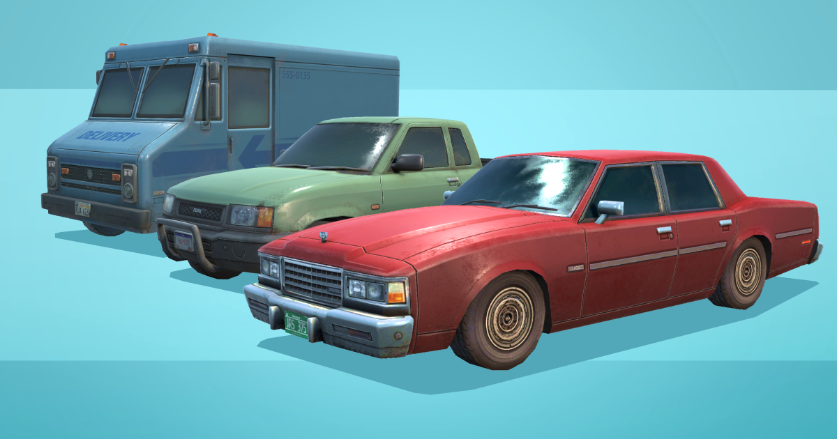 Prop Cars | 3D Props | Unity Asset Store