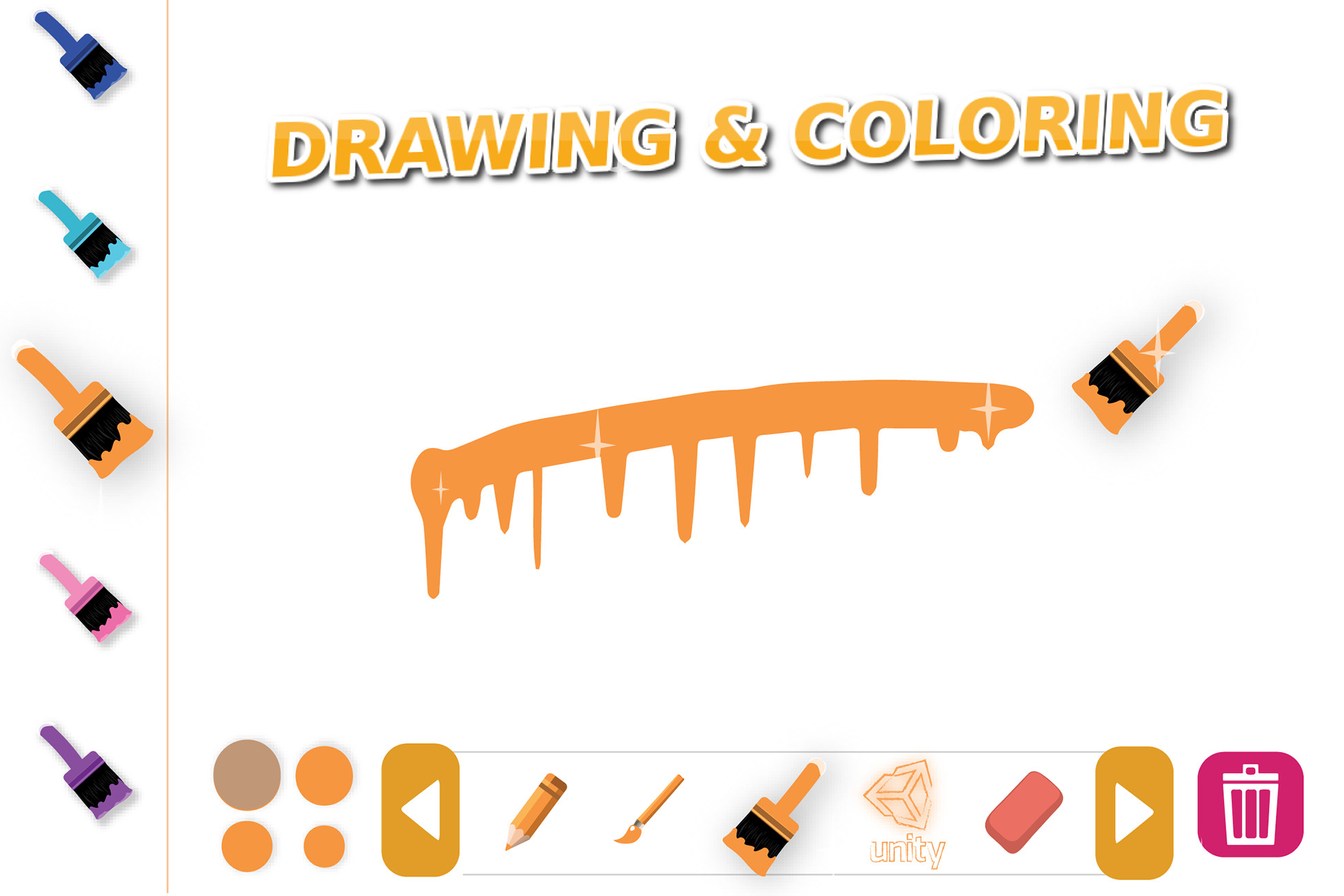 Interactive Coloring Unity Drawing & Coloring (Classic Edition) | 패키지 | Unity Asset Store