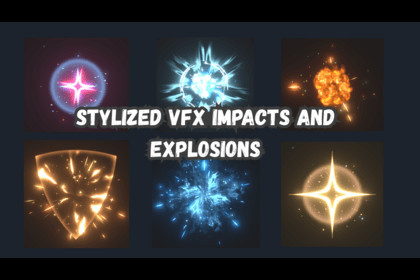 Stylized VFX Impact & Explosion Pack – 20 Effects for Unity URP (2D & 3D)