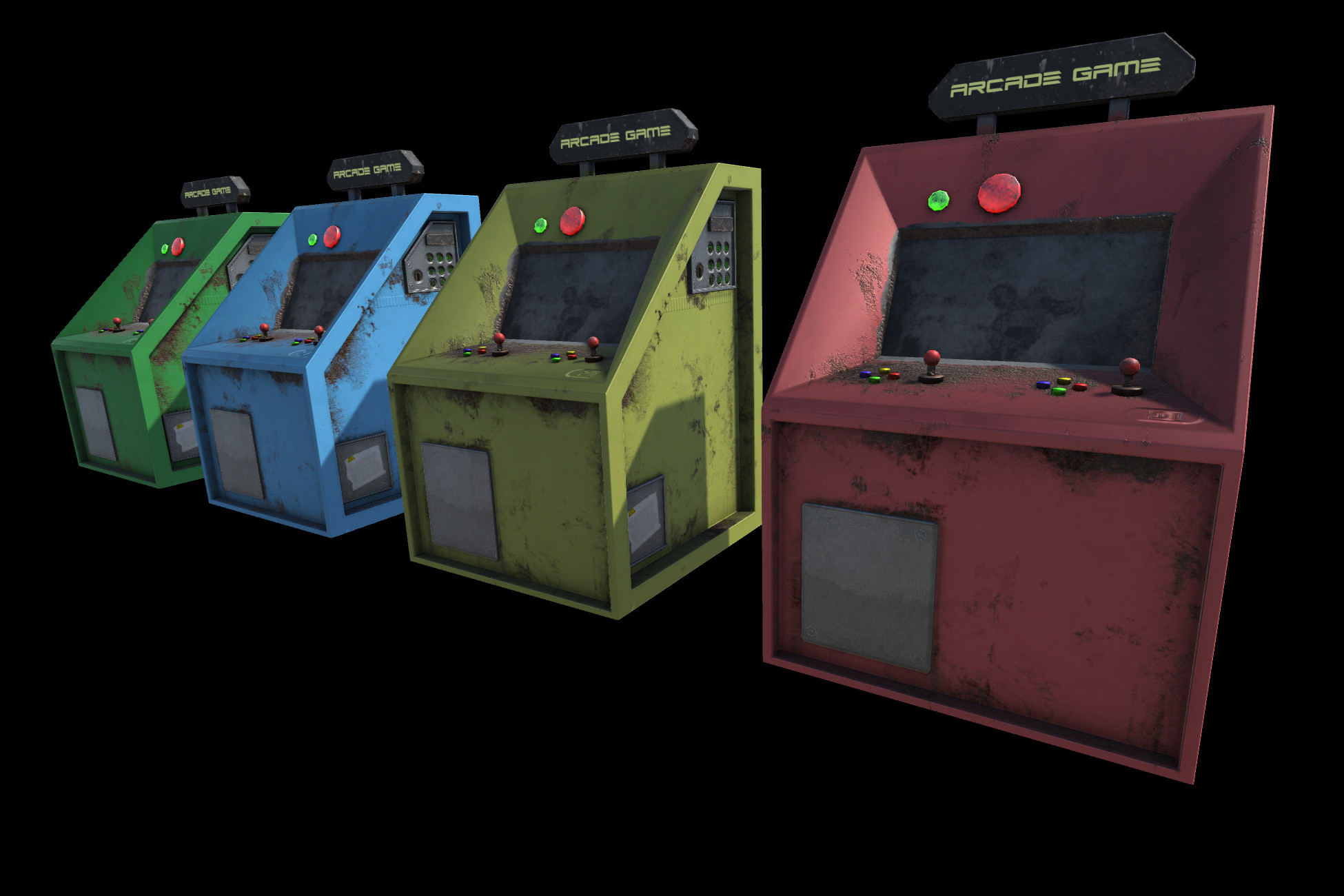 Arcade Game Machine | 3D Electronics | Unity Asset Store