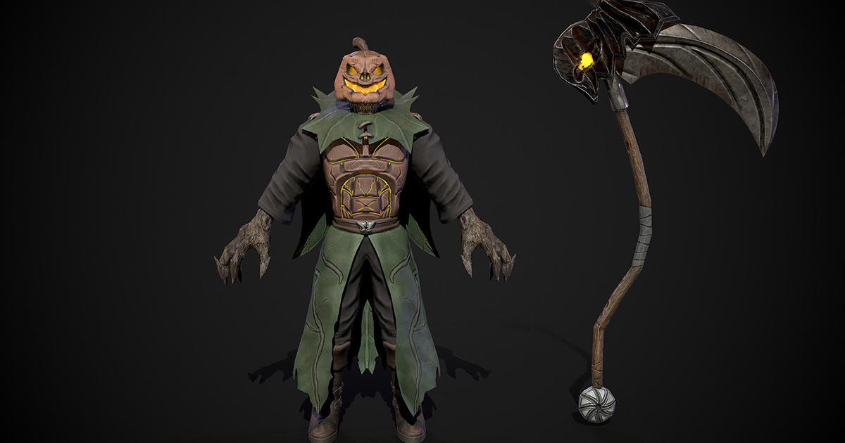 Monster_Pumpkin1 | 캐릭터 | Unity Asset Store