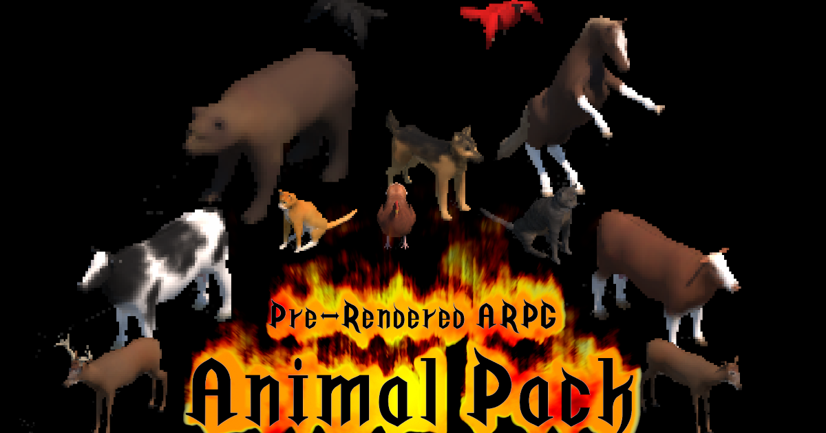 Pre Rendered Assets Unity Pre-Rendered ARPG Animal Pack | 2D Characters | Unity Asset Store
