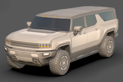 City Low Poly Car 7