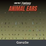 GanzSe Animal Ears - Fantasy Low Poly Pack