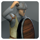 Fantasy Animated Soldier Model