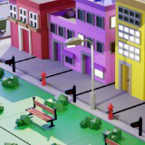 Low Poly Stylized City Pack – 52 Modular Buildings & Props