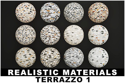 Realistic Materials - Terrazzo 1