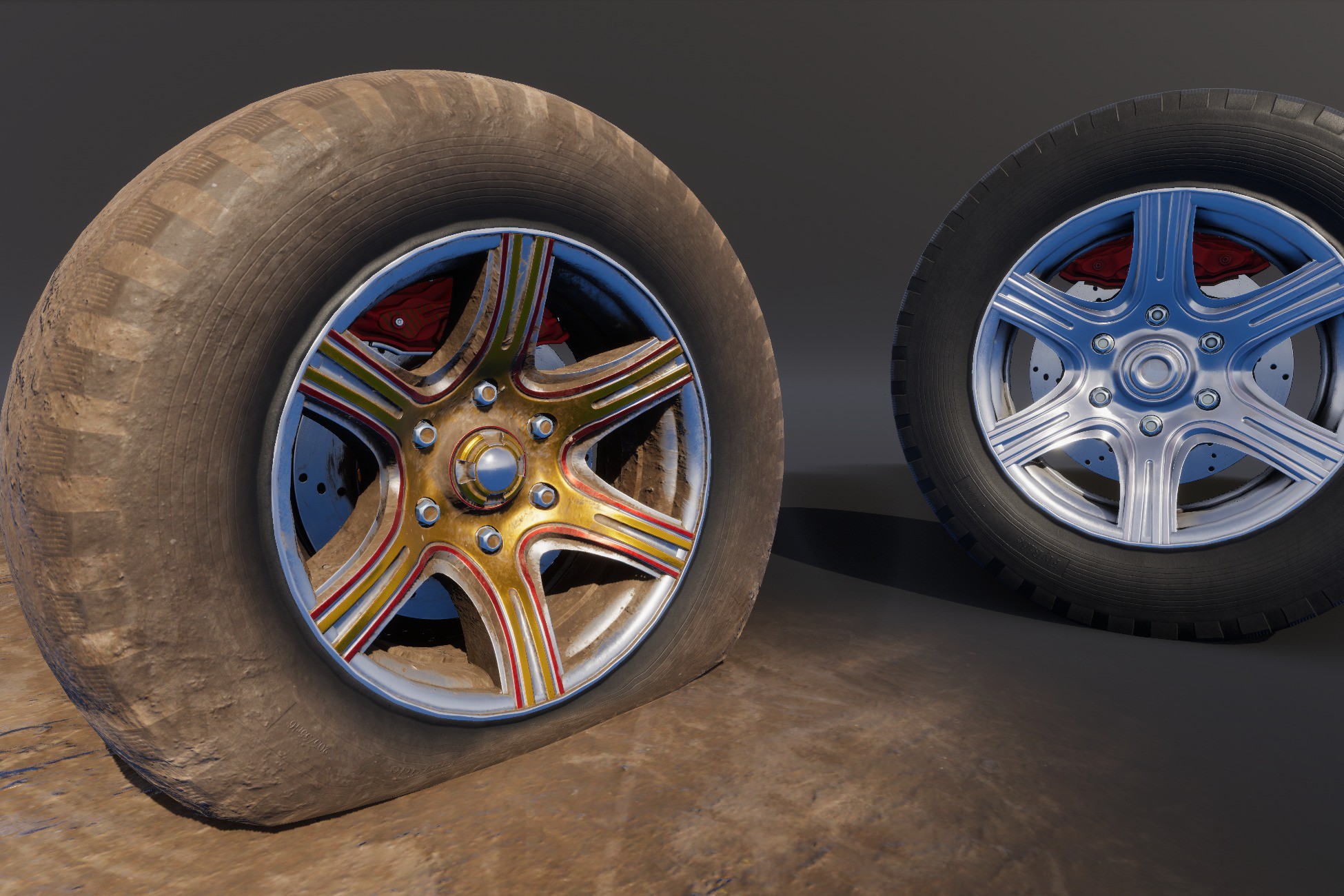 Next Gen Tires Wheel Effects Pack 3D Vehicles Unity Asset Store