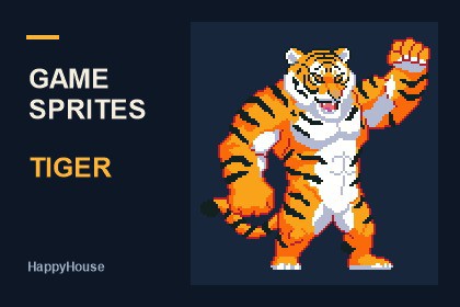 Game Sprites - Tiger