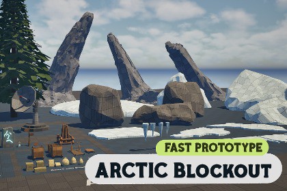 Arctic Survival & Environment Pack - Modular Ice World Assets